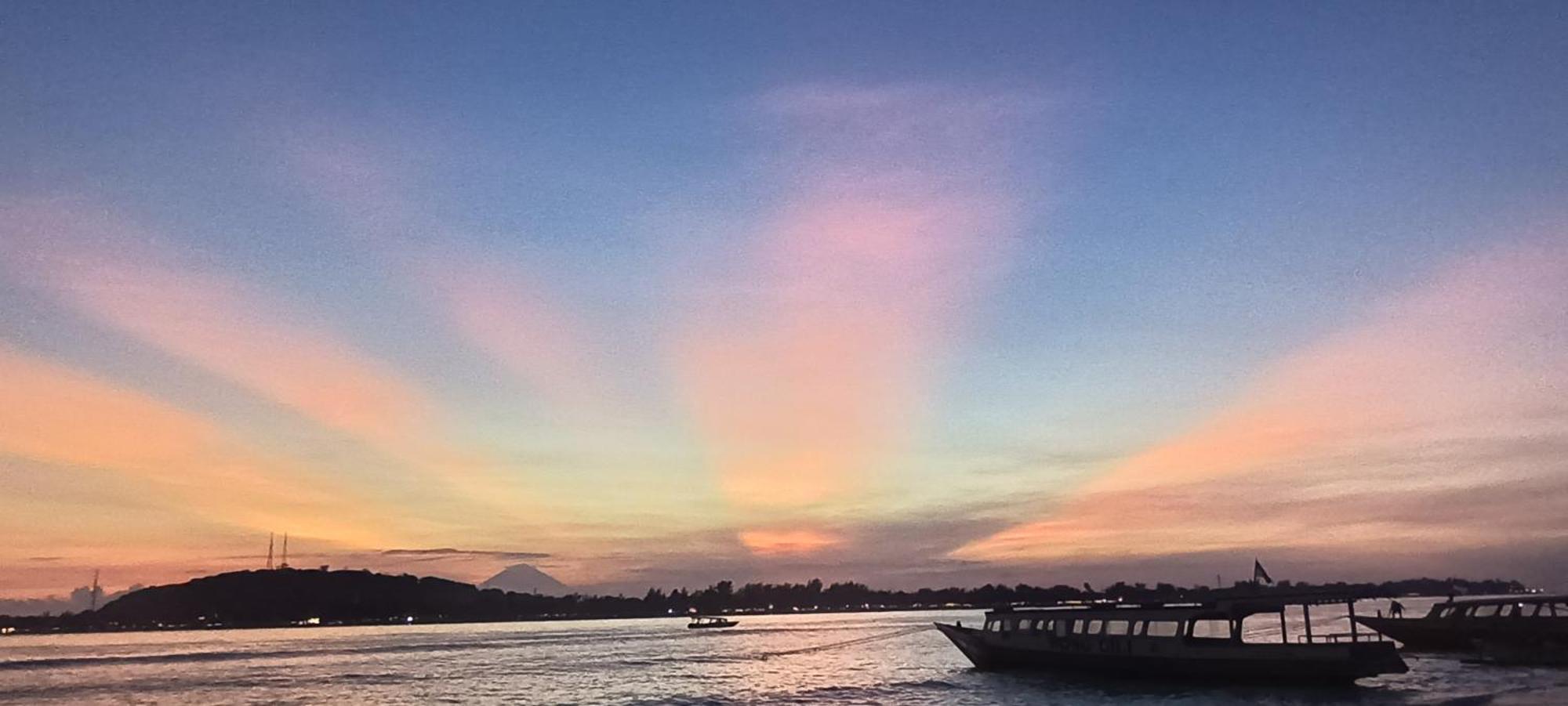 Kampung Meno Bungalows Gili Meno Kültér fotó