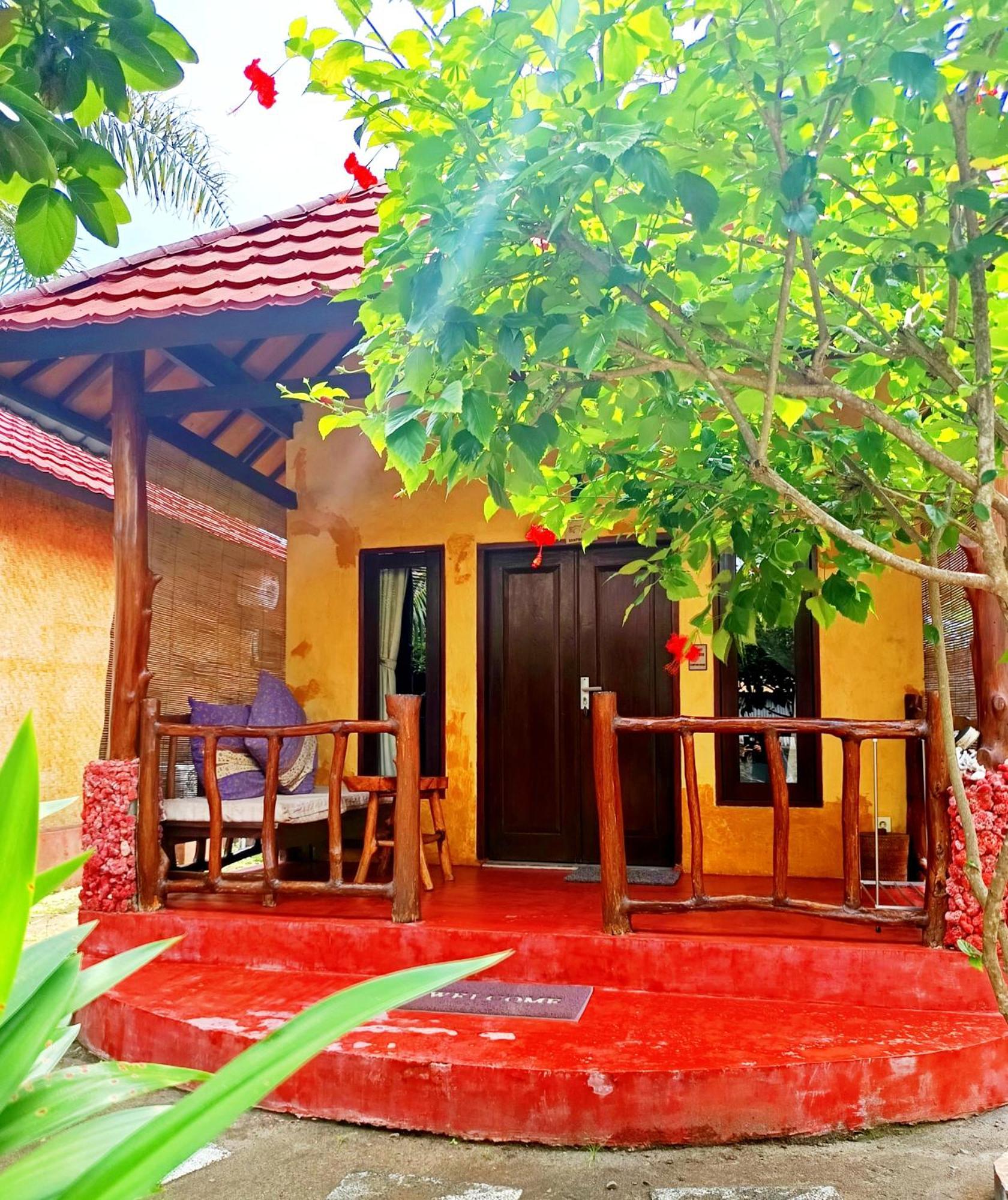 Kampung Meno Bungalows Gili Meno Kültér fotó